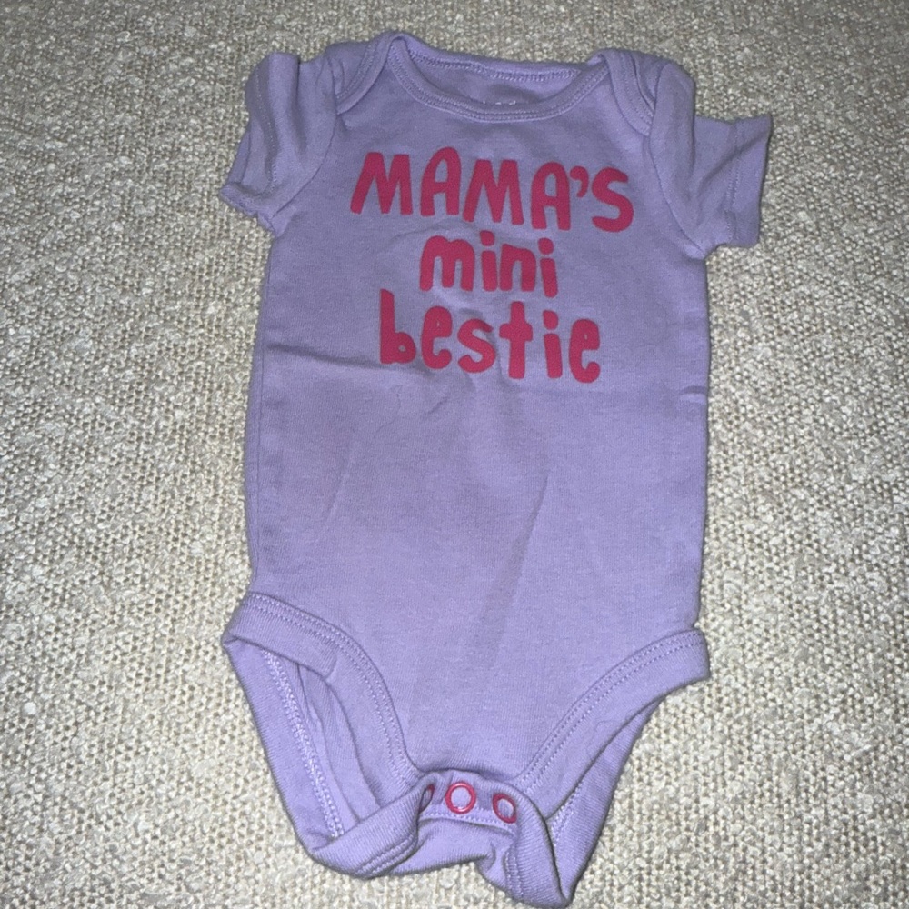 Okie Dokie “Mama’s mini bestie” onsie